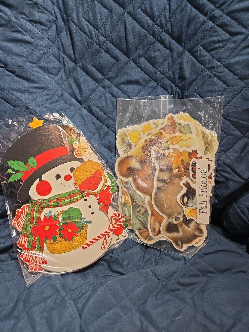 Two sets of dye cuts fall friends(11 Pc) and winter(10pc) Laminated